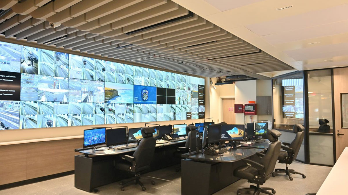 Brooklyn Battery Tunnel Control Room