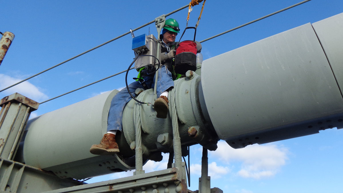 Whitestone Bridge Main Cable Acuostic Monitoring System