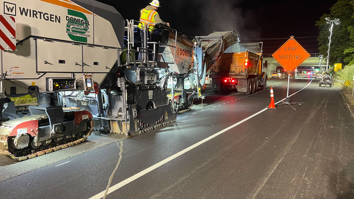 I 84 Milling & Paving