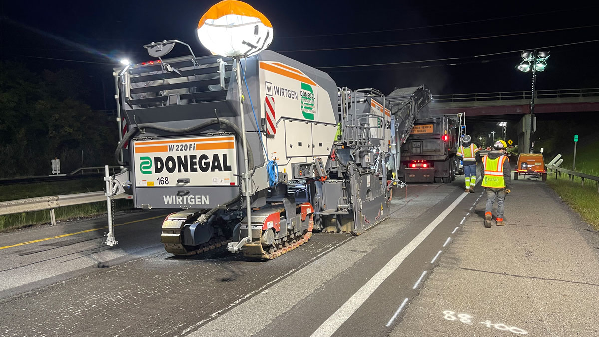 I 84 Milling & Paving
